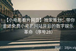 【小电影看片网页】独家策划：带你走进免费小电影网站背后的数字娱乐革命（序号28）