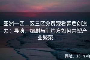 亚洲一区二区三区免费观看幕后创造力：导演、编剧与制片方如何共塑产业繁荣
